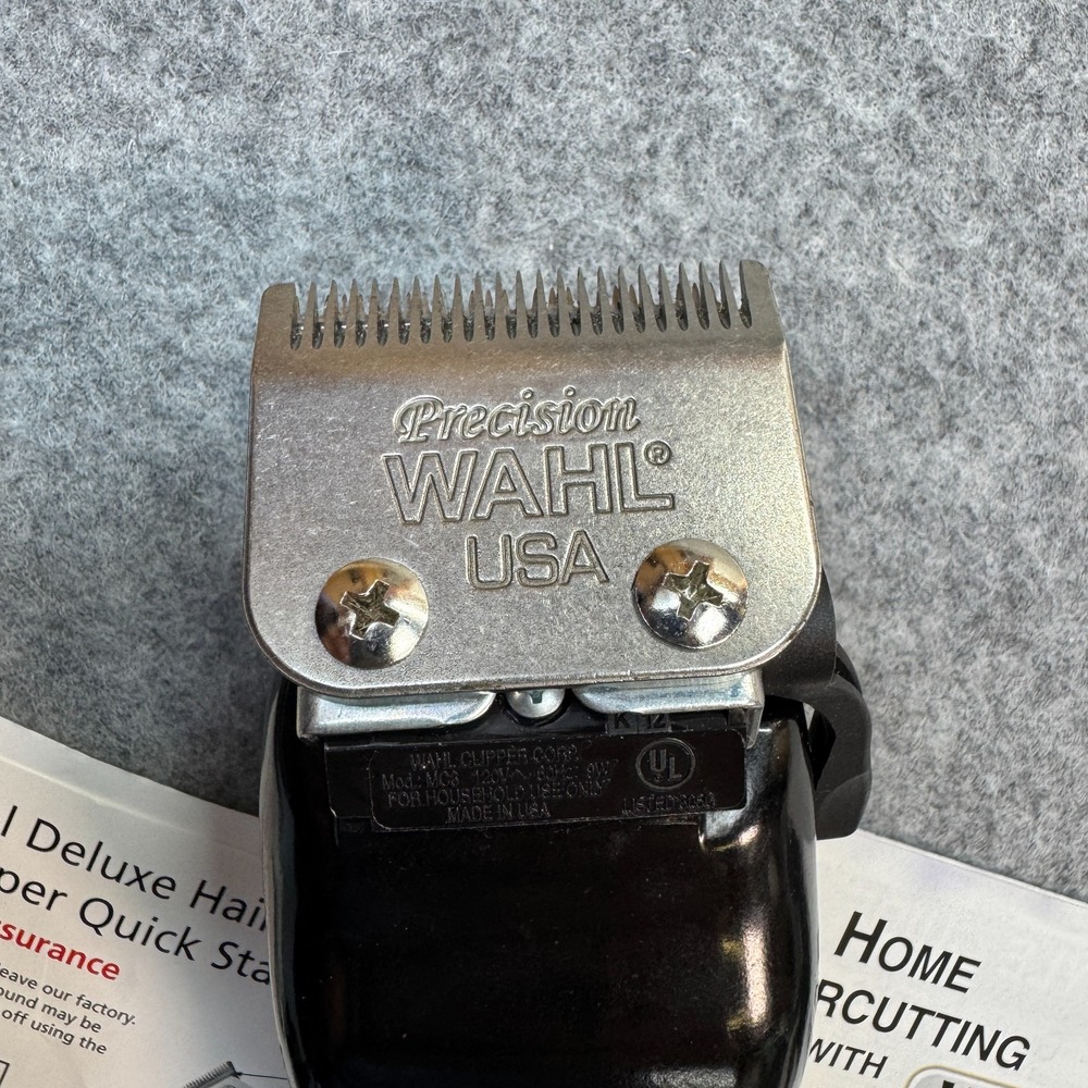 Wahl Precision Hair‎ Clipper Kit Model MC3 Home Haircut Set USA Made Tested
